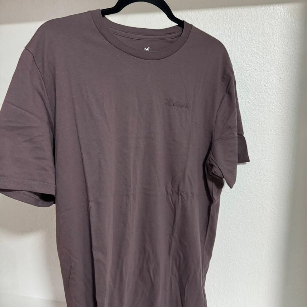 Hollister Relaxed Logo Crew T-Shirt
